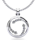 Circle Of Love Diamond Pendant Diamond  with 0.91 ct.(finished)