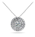 Surrounded By Sparkle Diamond Pendant Diamond  with 0.26 ct. (0.11 ct. center diamond)