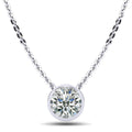 Solitaire Brilliant Round Diamond Pendant Diamond  with 0.50 ct.(finished) 5mm