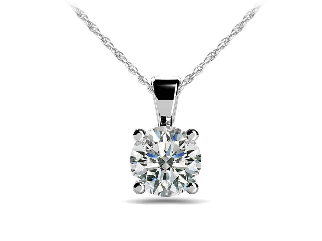 Be Mine Diamond Solitaire Pendant Diamond  with 0.25 ct.(finished) 4mm