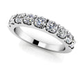 Shared Prong Diamond Anniversary Ring Lab-Grown Diamond  with 0.43 ct.(finished) 2mm