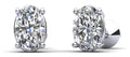 Oval Opulence Diamond Stud Earrings Lab-Grown Diamond  with 2.00 ct.(finished) 7x5mm