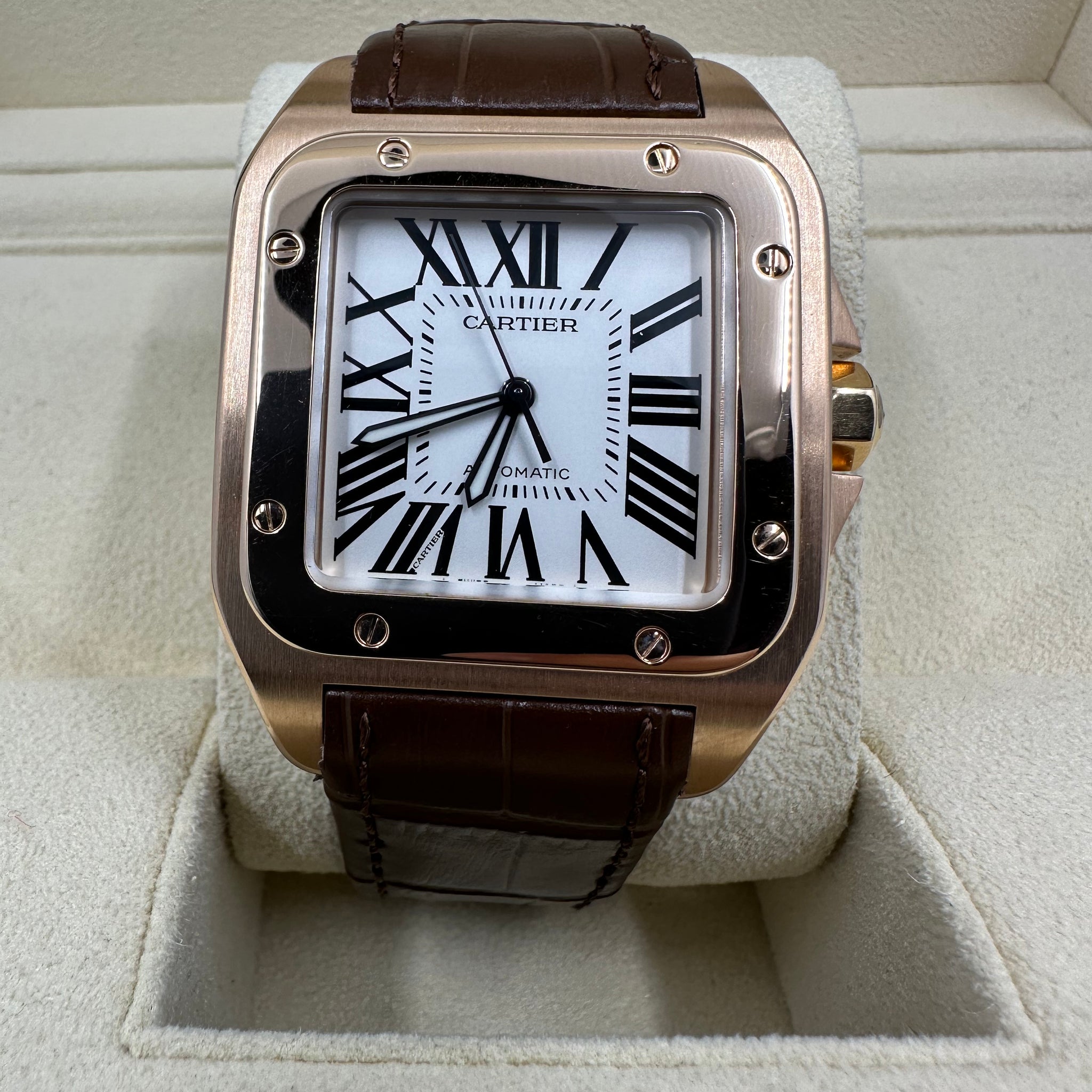 Santos de Cartier Watch ROSE GOLD 2792 38mm