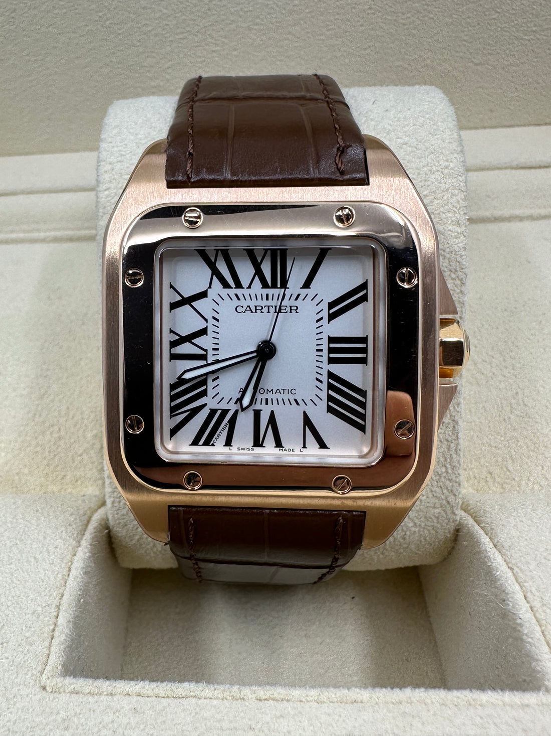 Santos de Cartier Watch ROSE GOLD 2792 38mm