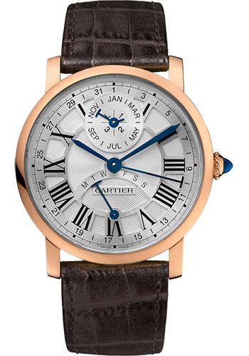 Cartier Rotonde de Cartier Perpetual Calendar Watch - 40.5 mm Pink Gold Case - W1556217