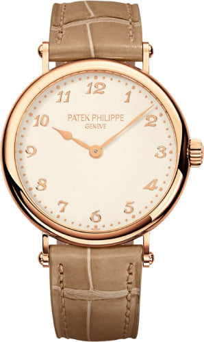 Patek Philippe Calatrava Ultra-Thin Rose Gold Silver Dial | 7200R-001