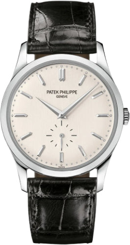 Patek Philippe Calatrava Small Seconds White Gold Silver Gray Dial | 5196G-001