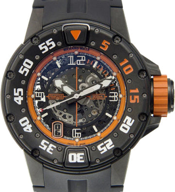 Richard Mille Titanium Transparent Skull Orange Automatic 47mm | RM028-AJTI