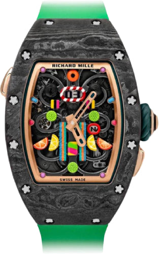 Richard Mille Special Edition "Kiwi" Openworked Dial | RM037 (1)