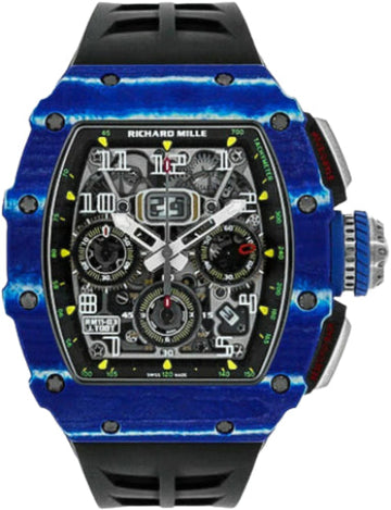 Richard Mille Chronograph Blue/White Quartz TPT" Jean Todt" 50mm Openworked Dial | RM11-03 (5)