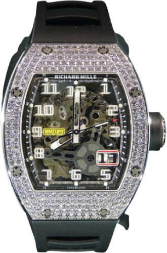 Richard Mille White Gold Factory Diamonds | RM029 (1)