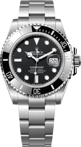 Rolex Submariner Date Stainless Steel 41mm Black Dial Watch - 126610LN 2024