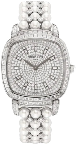 Patek Philippe Gondolo Ladies White Gold Diamond Set Dial | 7042/100G-001